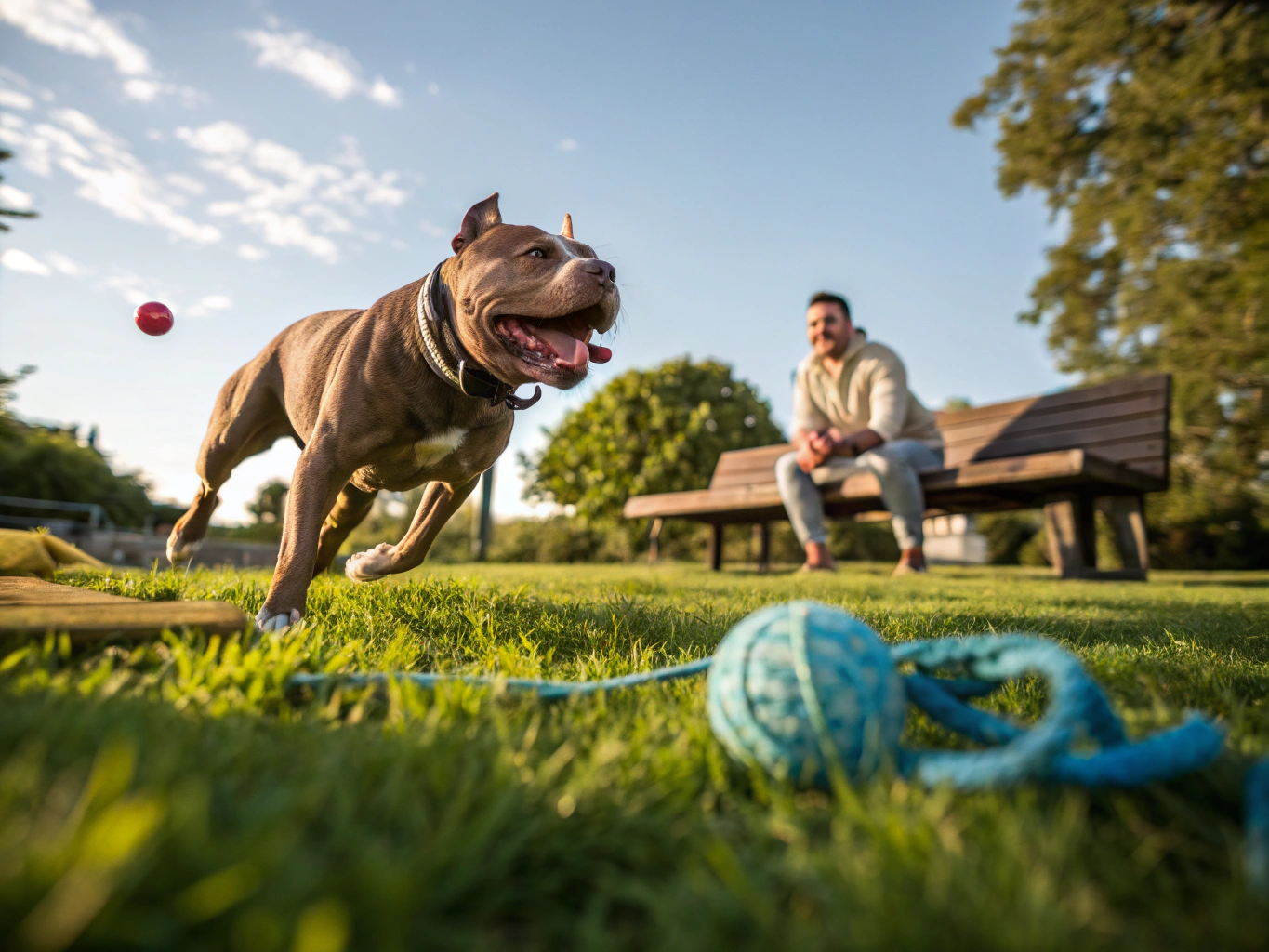 Exercise and Activity Needs for Pitbull Dog American Bullies