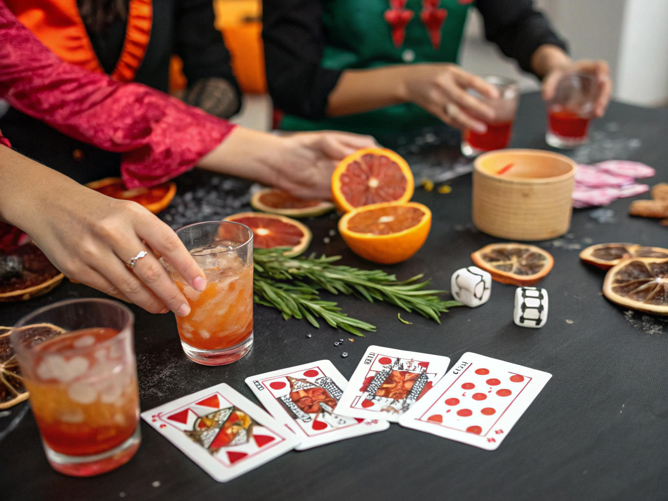 Pairing Halloween-Themed Cocktails with Popular Drinking Games