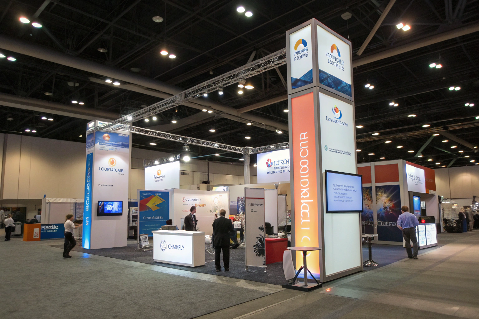 trade show floors